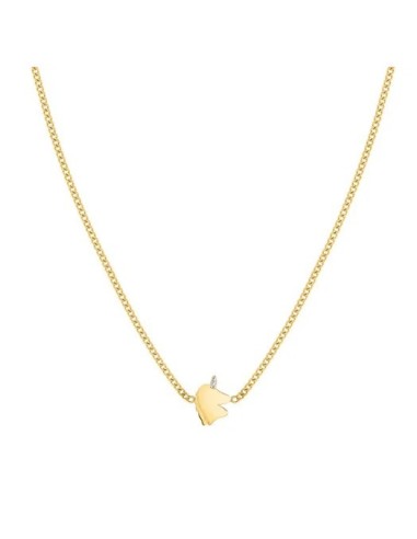 Collana NOMINATION Fairyicons in acciaio dorato con pendente Unicor...