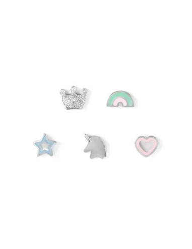 Set Orecchini NOMINATION Fairyicons in acciaio 5 simboli 134104/050...