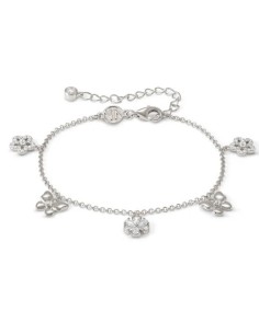Bracciale NOMINATION Sweetmadame in argento e cristalli con 5 pende...