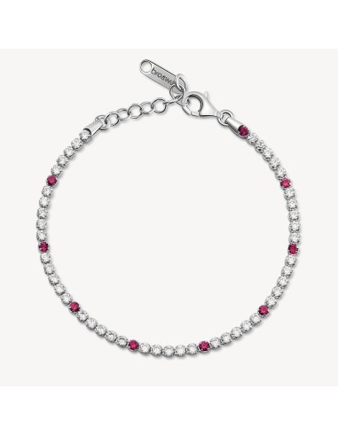 Bracciale tennis BROSWAY FANCY in argento 925 e cristalli bianchi e...