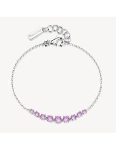 Bracciale BROSWAY FANCY in argento 925 e cristalli light ruby FVP11...