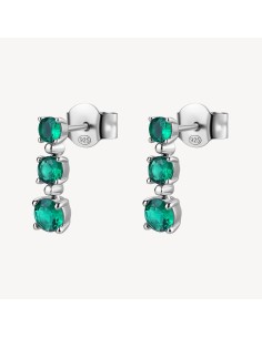 Orecchini pendenti BROSWAY FANCY in argento 925 e cristalli bianchi...