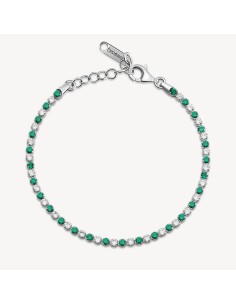 Bracciale tennis BROSWAY FANCY in argento 925 e cristalli bianchi e...