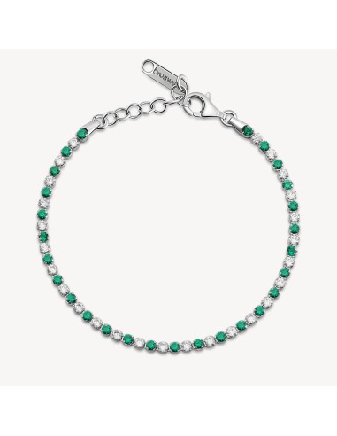 Bracciale tennis BROSWAY FANCY in argento 925 e cristalli bianchi e...