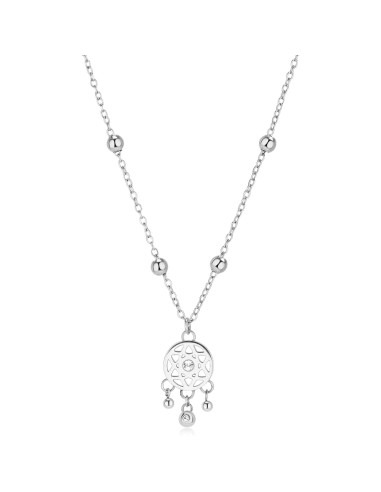 Collana girocollo S'AGAPO Witch SWH09 in acciaio 316L Acchiappasogn...