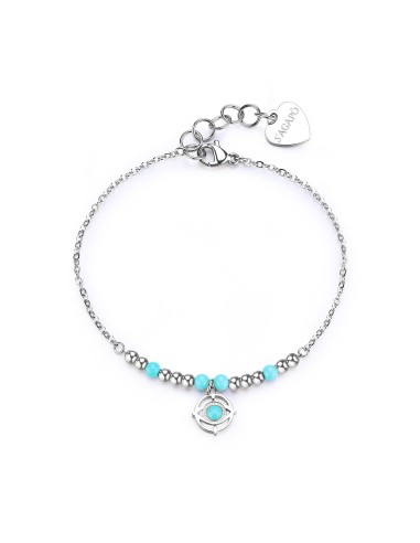 Bracciale S'AGAPO Witch SWH11 in acciaio 316L evil eye only 19,00 €...