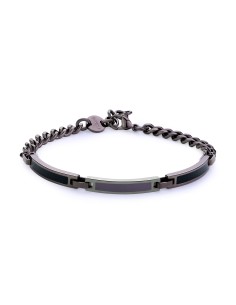 Bracciale Uomo S'AGAPO Titan STI18 in acciaio 316L finitura pvd mar...