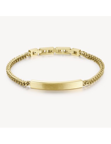 Bracciale Uomo BROSWAY Ink in acciaio 316L dorato BIK12 only 39,00 ...