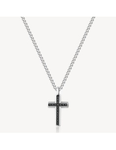 Collana lunga Uomo BROSWAY Backliner in acciaio 316L con pendente c...