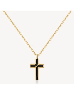 Collana Uomo BROSWAY Backliner in acciaio 316L dorato con pendente ...