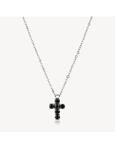 Collana Uomo BROSWAY Avantgarde in acciaio 316L con pendente croce ...