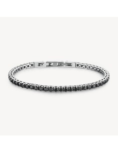 Bracciale tennis Uomo BROSWAY Avantgarde in acciaio 316L e cristall...