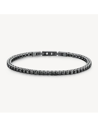 Bracciale tennis Uomo BROSWAY Avantgarde in acciaio 316L finitura r...