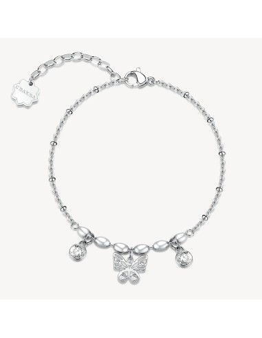 Bracciale BROSWAY Chakra Mistici in acciaio 316L e Farfalla BHKB267...