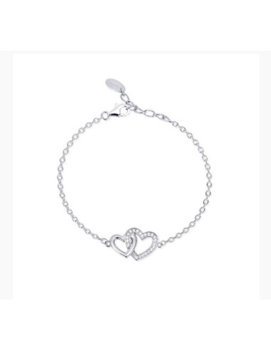 Bracciale MABINA in argento 925 e zirconi - 533191 Cuori