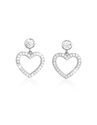Orecchini MABINA in argento 925 zirconi - 563007