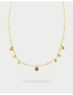 Collana girocollo RUE DES MILLE Gipsy Chic in argento 925 dorato pe...