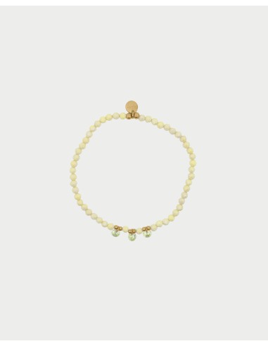 Bracciale elastico RUE DES MILLE Gipsy Chic in argento 925 dorato p...