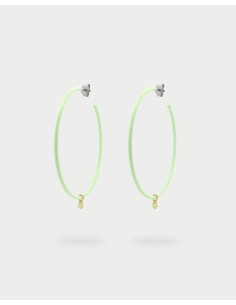 Orecchini Hoops big RUE DES MILLE Gipsy Chic in argento 925 vernici...