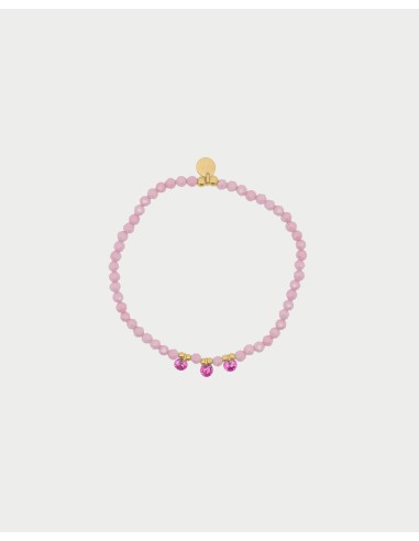 Bracciale elastico RUE DES MILLE Gipsy Chic in argento 925 dorato p...