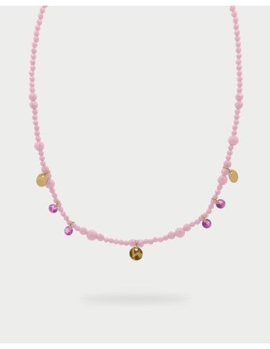 Collana girocollo RUE DES MILLE Gipsy Chic in argento 925 dorato pe...