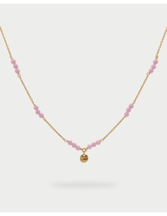 Collana girocollo RUE DES MILLE Gipsy Chic in argento 925 dorato pe...