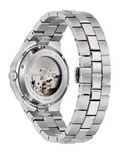 Orologio BULOVA Octagon Automatic 96B462 cinturino in acciaio quadr... 2