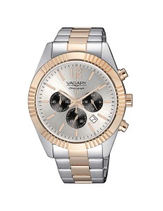 Orologio VAGARY by CITIZEN FlyBoy Timeless Crono IV4-535-11 Silver ...