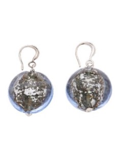 Orecchini pendenti ANTICA MURRINA Sandy in acciaio e perle in vetro di Murano OR681A14