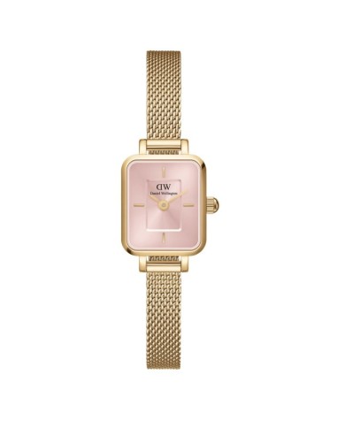 Orologio DANIEL WELLINGTON Quadro Mini Evergold Blush DW00100655 on...