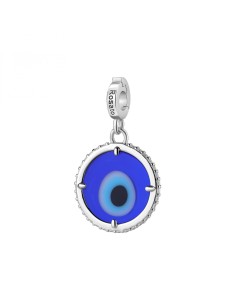 Charm ROSATO Storie in argento 925 RZ256R con cristalli OCCHIO DI N...