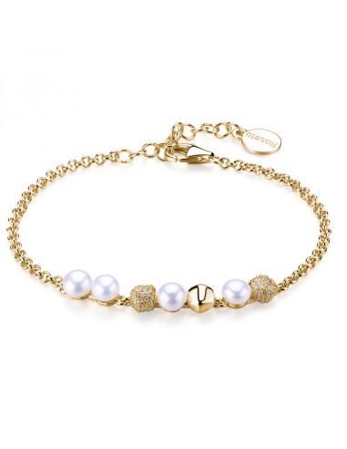 Bracciale ROSATO Azzurra in argento 925 dorato RZAZ016 con cristall...