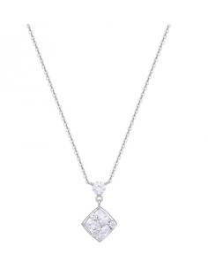 Collana corta ROSATO Gemma in argento 925 dorato RZGE54 con pendent...
