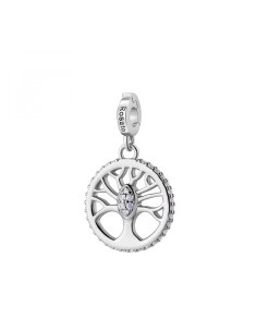 Charm ROSATO Storie in argento 925 RZ253R con cristalli ALBERO DELL...