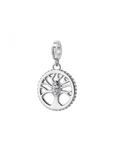 Charm ROSATO Storie in argento 925 RZ253R con cristalli ALBERO DELL...