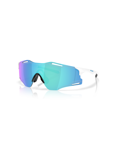 Occhiali da sole OAKLEY CYBER ZERO 9512D-02 Polished White Prizm Sa...