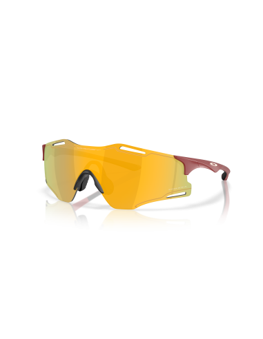 Occhiali da sole OAKLEY CYBER ZERO 9512D-03 Matte Iron Red Prizm 24...