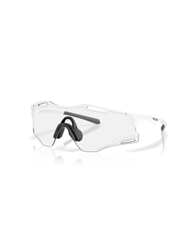 Occhiali da sole OAKLEY CYBER ZERO 9512D-01 Matte White Clear Photo...