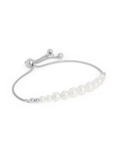 STROILI Bracciale Silver Pearls Argento Rodiato Perla sintentica 1683930