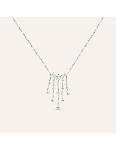 STROILI Collana Silver Elegance Argento Rodiato Cubic Zirconia 1691438