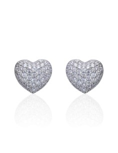 STROILI Orecchini Lobo Silver Shine Argento Rodiato Cubic Zirconia 1666880