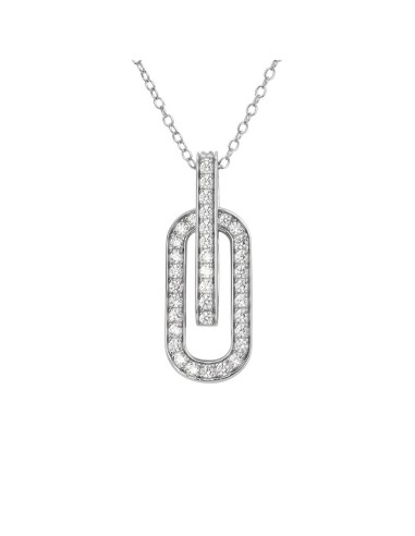 STROILI Collana Silver Shine Argento Rodiato Cubic Zirconia 1691549