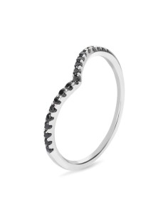 STROILI Anello Fantasia Silver Shine Argento Rodiato Cubic Zirconia 1684024 Misura 14