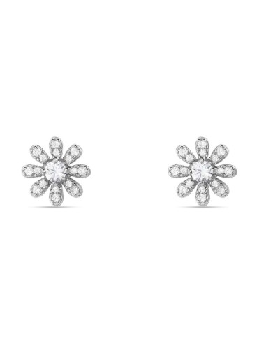 STROILI Orecchini Lobo Silver Moments Argento Rodiato Cubic Zirconia 1669785