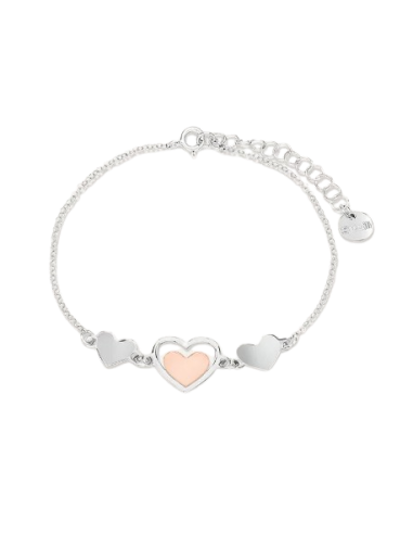 STROILI Bracciale Silver Collection Argento Bicolore Bianco / Rosa 1668438
