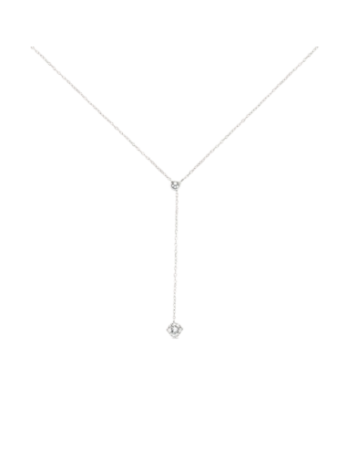 STROILI Collana Punto Luce Silver Elegance Argento Rodiato Cubic Zirconia 1691440