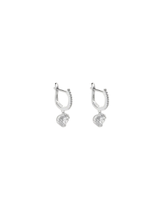 STROILI Orecchini Lobo Silver Elegance Argento Rodiato Cubic Zirconia 1665007