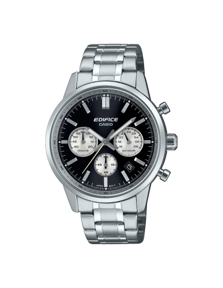 Orologio CASIO EDIFICE Vetro Sferico EFR-575D-1AEF Silver Black in ...
