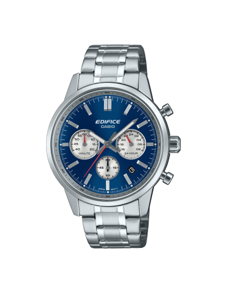 Orologio CASIO EDIFICE Vetro Sferico EFR-575D-2AEF Silver Blue only...