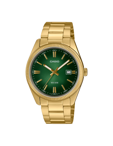 Orologio CASIO MTP-1302PGC-3AVEF Gold Green only 89,90 € on OroFash...